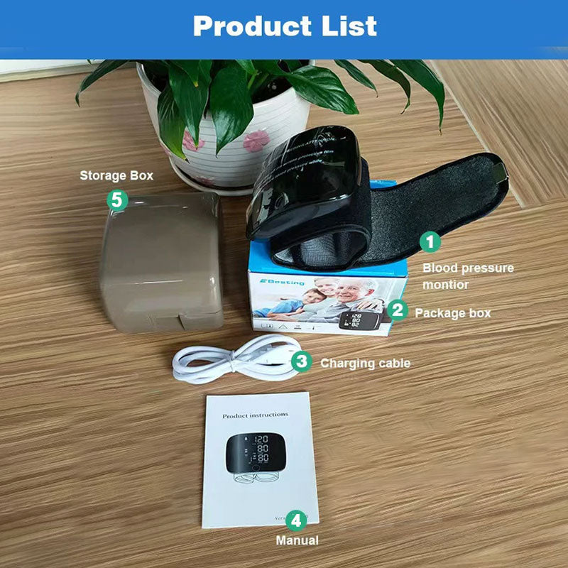 Intelligent blodtrycksmätare med pekskärm