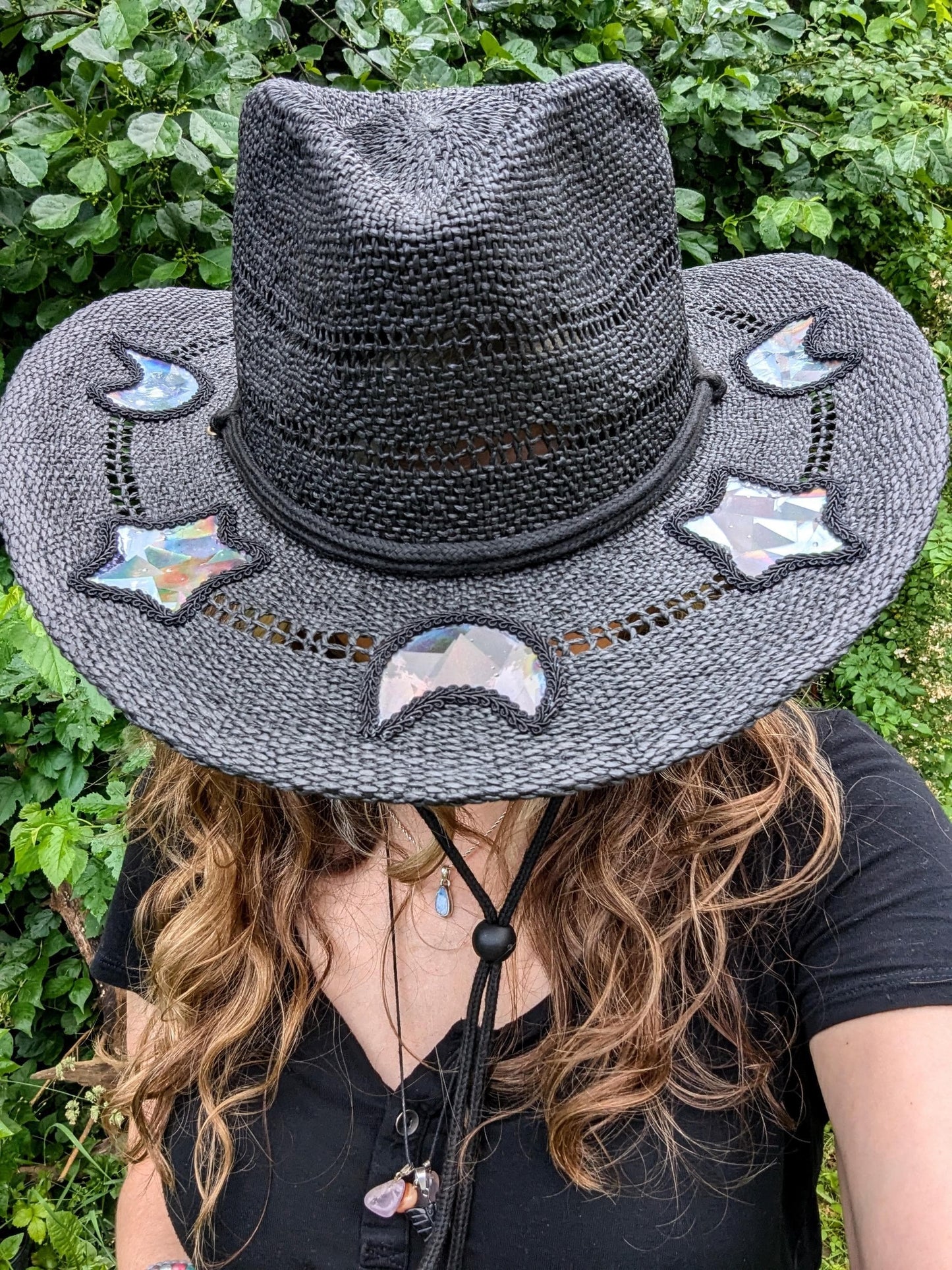 Sista dagen 50% rabattđ„Suncatcher Cowgirl Straw Prism Hat Ordinarie pris