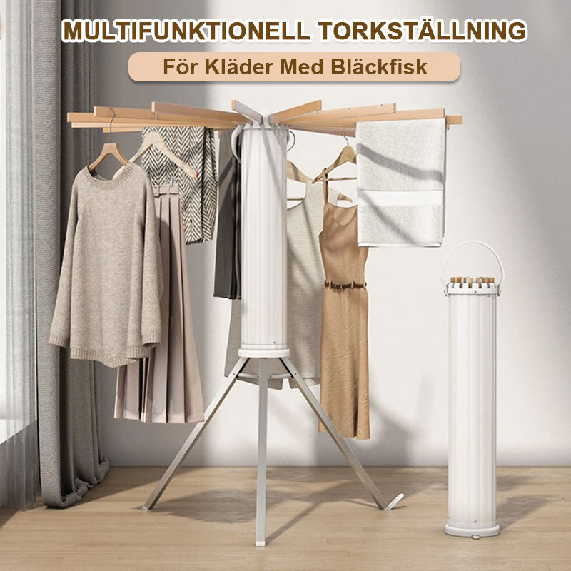 Multifunktionell Torkställning För Kläder Med Bläckfisk