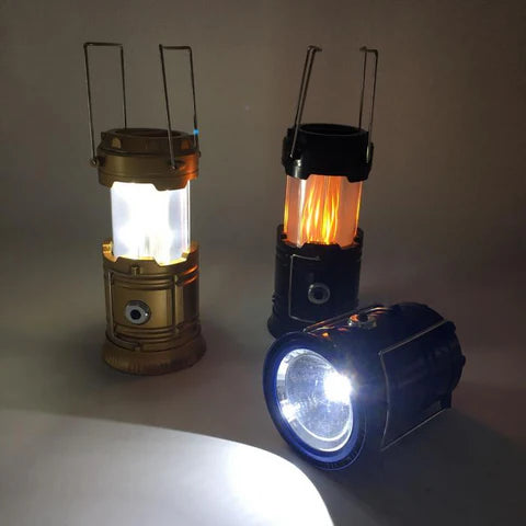 🔥Topaanbiedingen🔥 3-in-1 campingzaklamp met LED-vlam