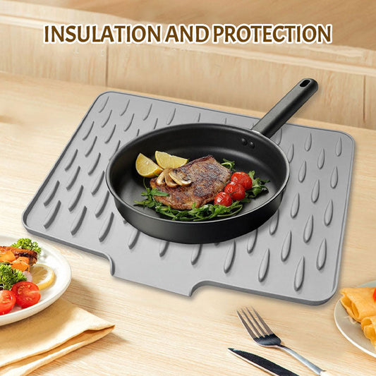 đ„Multifunktionell och HopfĂ€llbar Silikonmatta för Avrinning