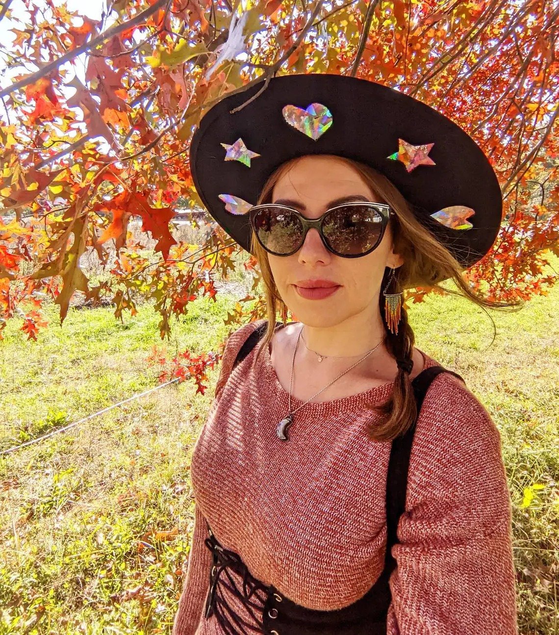 Sista dagen 50% rabattđ„Suncatcher Cowgirl Straw Prism Hat Ordinarie pris