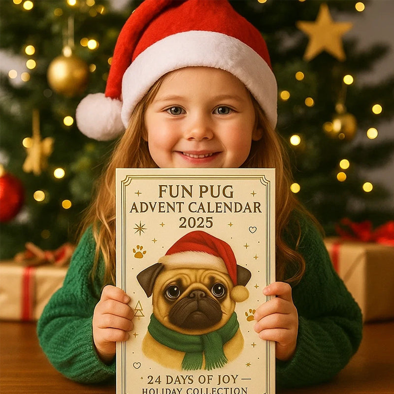 đŸđ Rolig mops-adventskalender 2025
