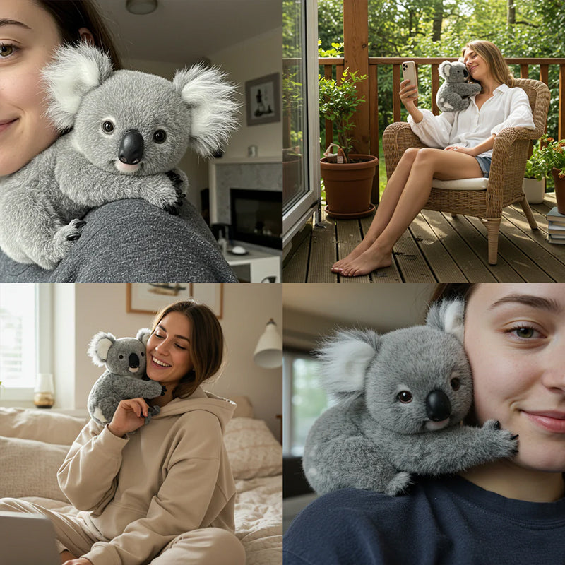 Healing Papa Koala Doll|Giv dig själv en mjuk kram🌿