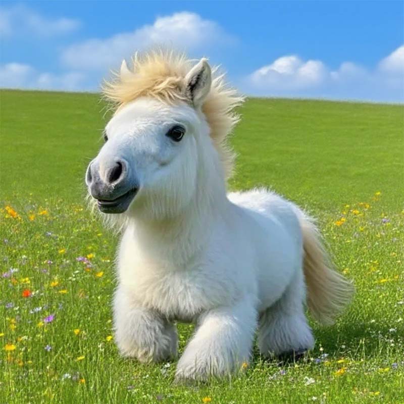 đŽ Adoptera en elektrisk ponny! Fluffig och bedĂ„rande âš