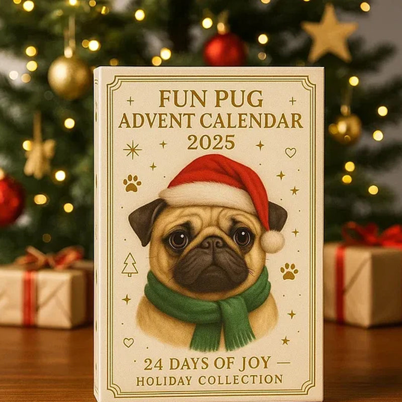 đŸđ Rolig mops-adventskalender 2025