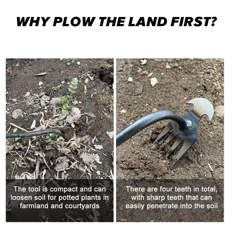 Nytt verktyg för ogräsrensning Artifact Uprooting Weeding Tool