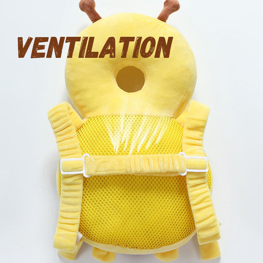 đŒRyggsĂ€ck med huvudskydd för baby