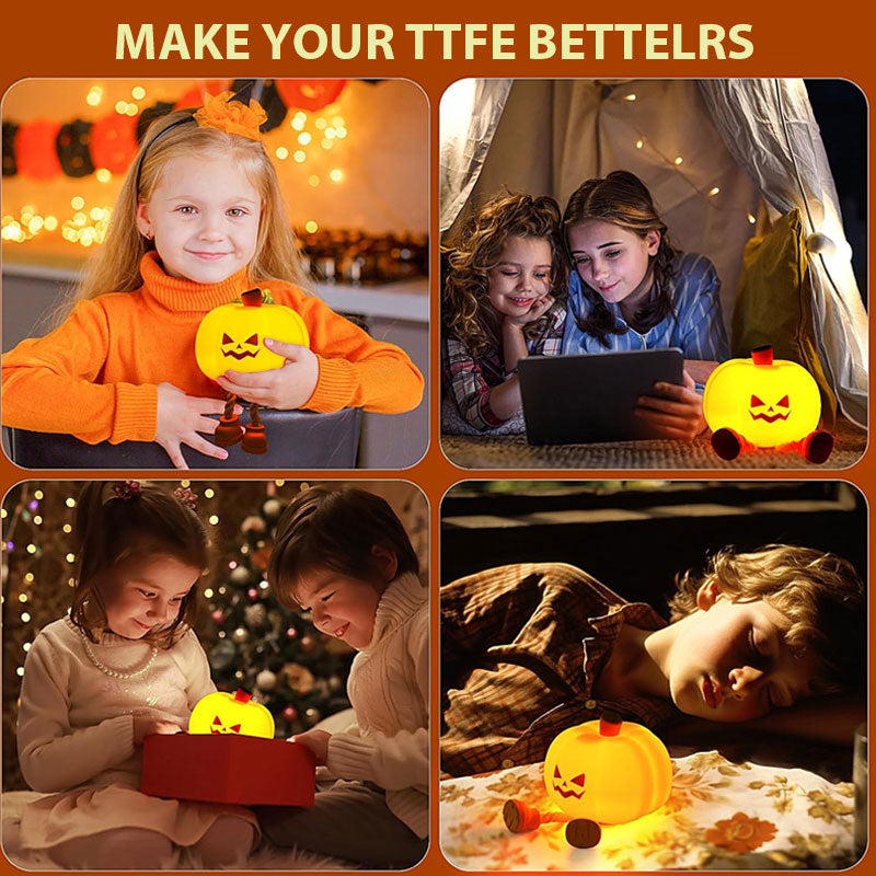 đ Halloweenpumpa-nattlampa â Lys upp den kusliga sĂ€songen! đ»