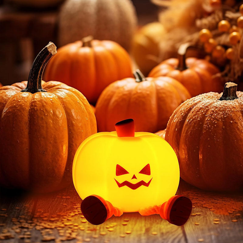 đ Halloweenpumpa-nattlampa â Lys upp den kusliga sĂ€songen! đ»