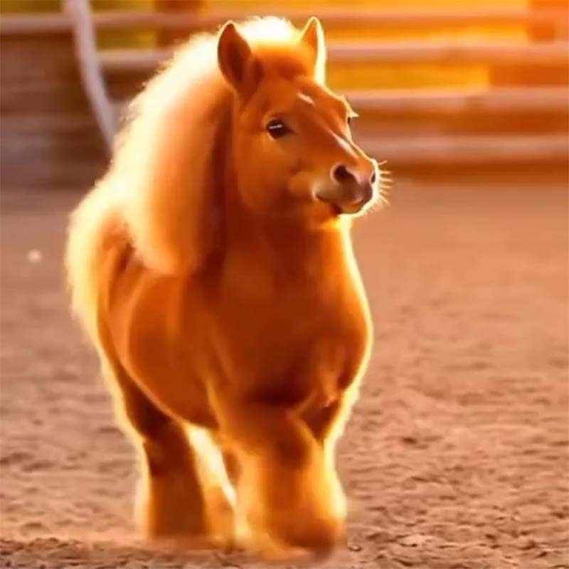 đŽ Adoptera en elektrisk ponny! Fluffig och bedĂ„rande âš