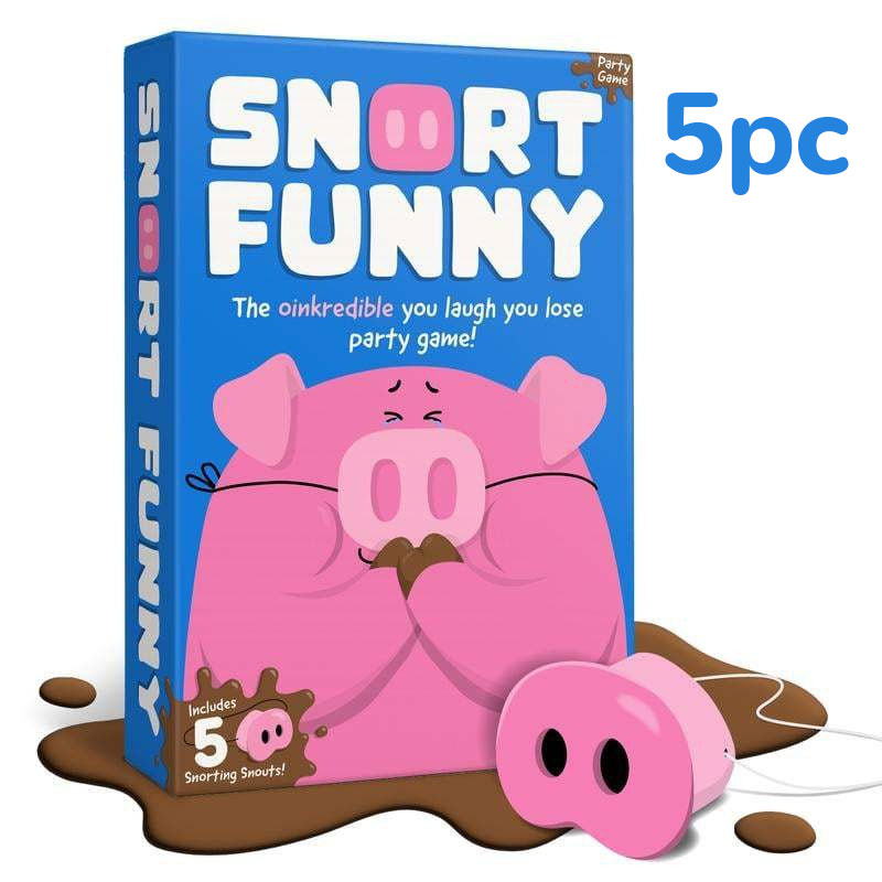 Snort Funny: Partyspelet ”Skratta och du förlorar” 🐷😂