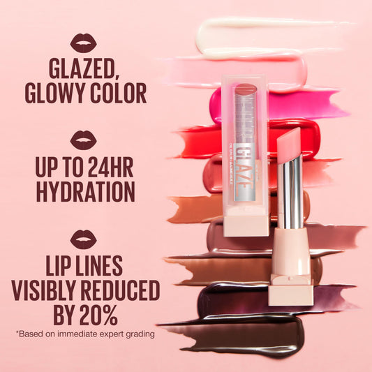 💄Hydrating Glaze Lip Balm - kladdfri glans med hyaluronsyra
