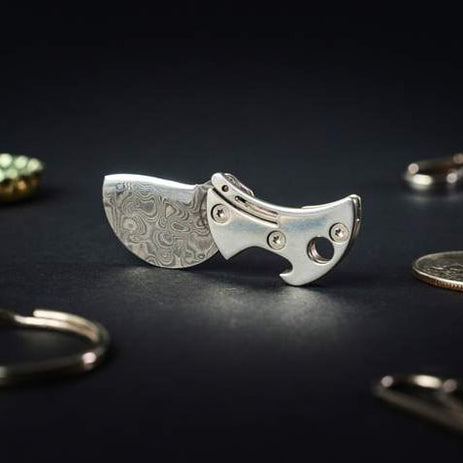 Mini titanium compacte flesopener en EDC-snijder