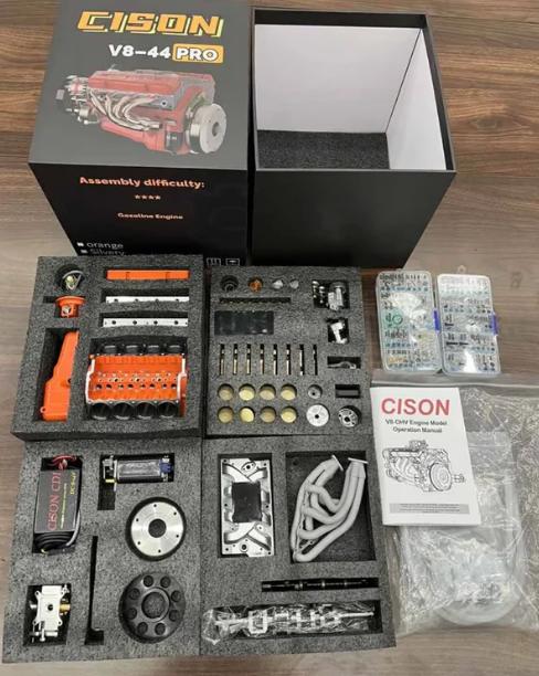 🔥 Modellbyggsatser för småblockade V8 OHV-bensinmotorer