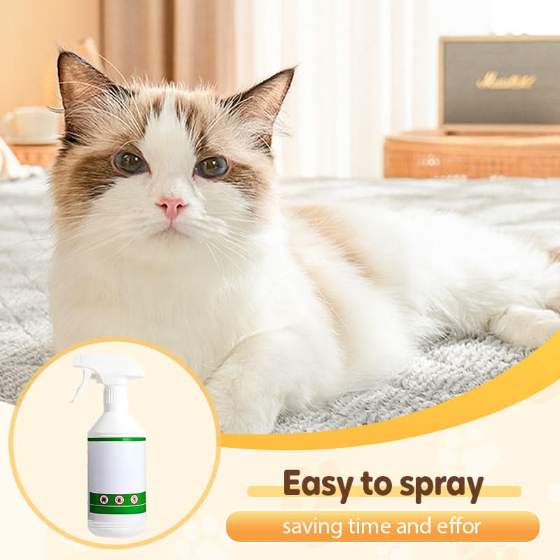 đ„Lopp- och fĂ€stingskyddsspray för katter och hundar