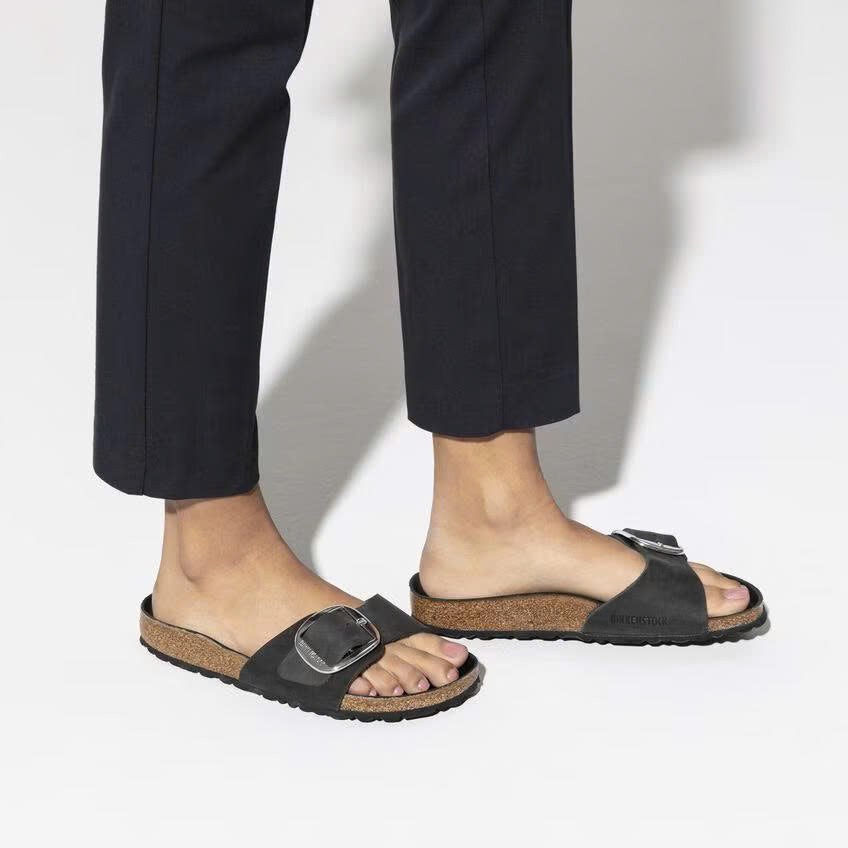 Neue lässige, flache Strandsandalen mit offener Spitze für Damen