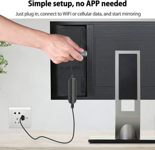 iShare iOS trådlös HDMI-skärmadapter