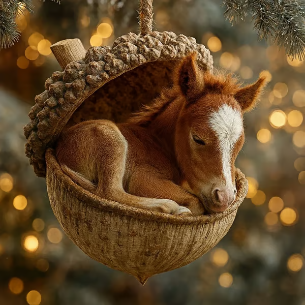 🔥Black Friday-förförsäljning – upp till 49 % rabatt!❤️🎁 Skogsdjur-ekollonpynt – mysiga skogsjulpynt