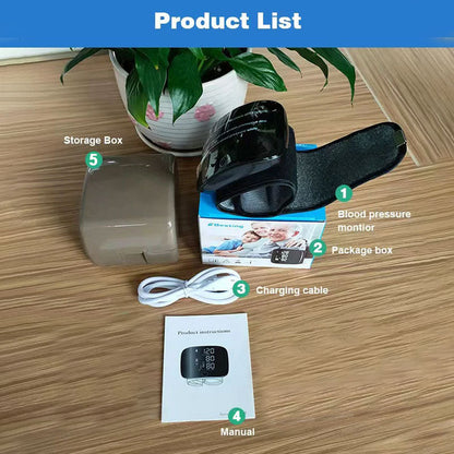Intelligent blodtrycksmätare med pekskärm