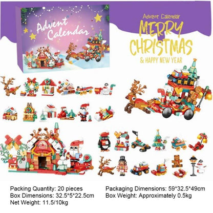 Jul Diy-Montering Byggkloss Blindlåda