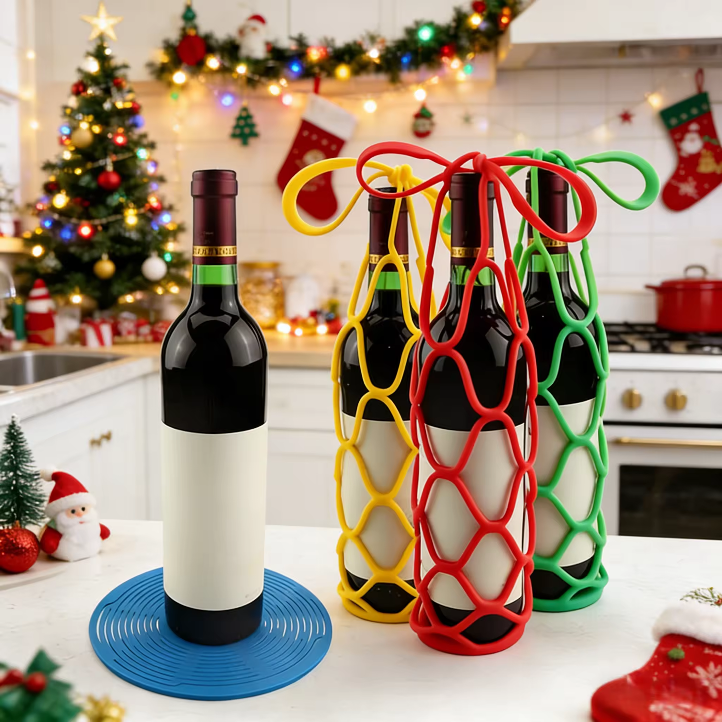 Multifunktionell förvaringspåse och organiserare i silikon