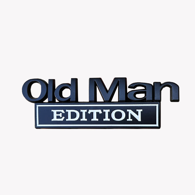 Bilmärken för seniorer/🚗 Old Man Edition-Autoemblem