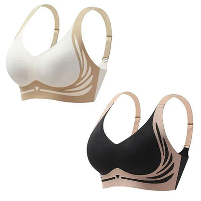🎁Sista dagen 49% rabatt - Super samla bh| Trådlös Push-up BH👍Inga hängande bröst längre