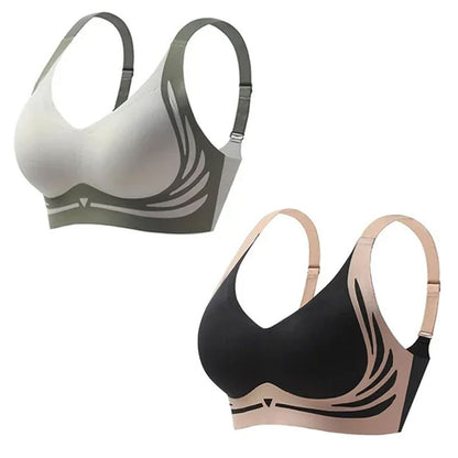 🎁Sista dagen 49% rabatt - Super samla bh| Trådlös Push-up BH👍Inga hängande bröst längre