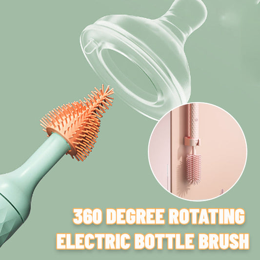 ✨360 graders roterande elektrisk flaskborste🍼