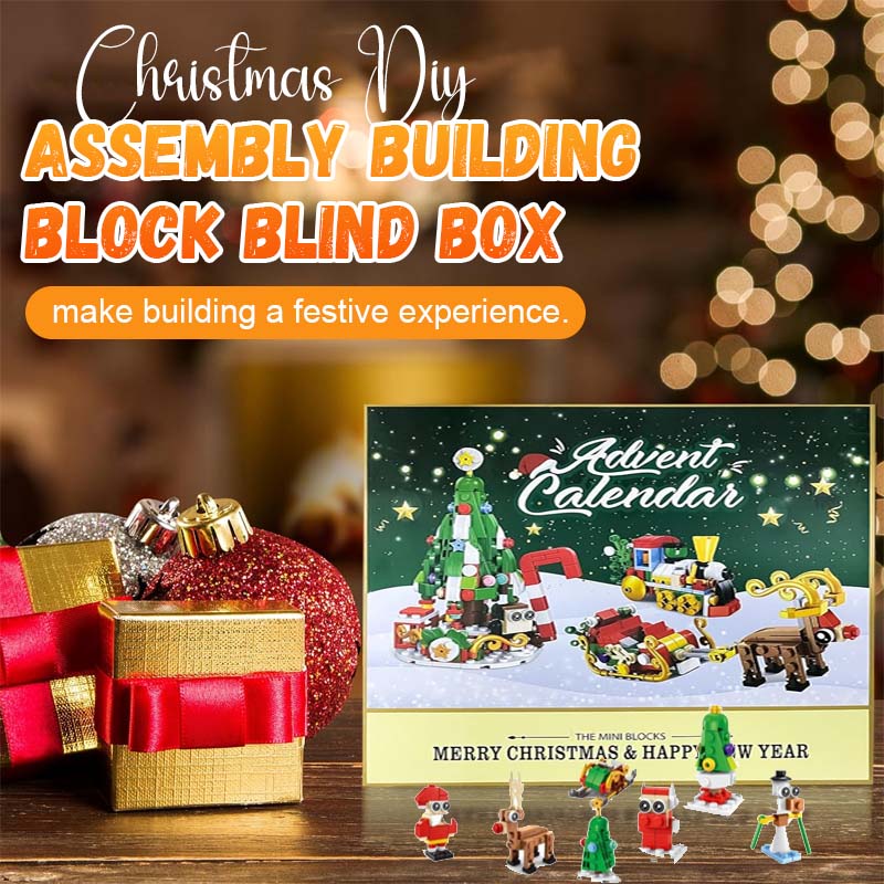 Jul Diy-Montering Byggkloss Blindlåda