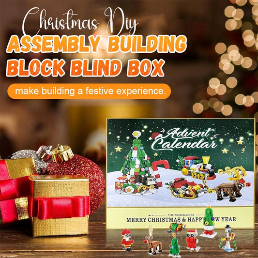 Jul Diy-Montering Byggkloss Blindlåda