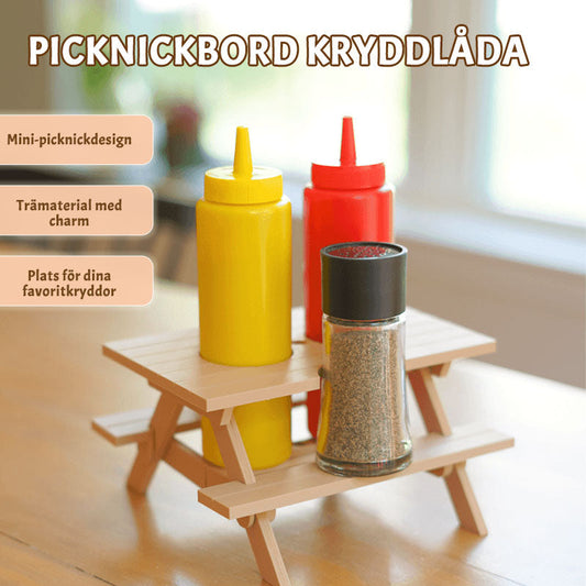 Picknickbord Kryddlåda