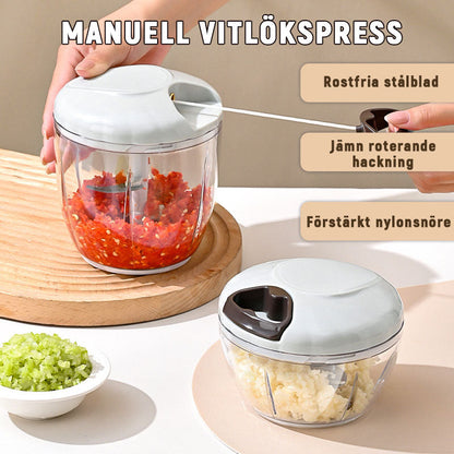 Manuell Vitlökspress