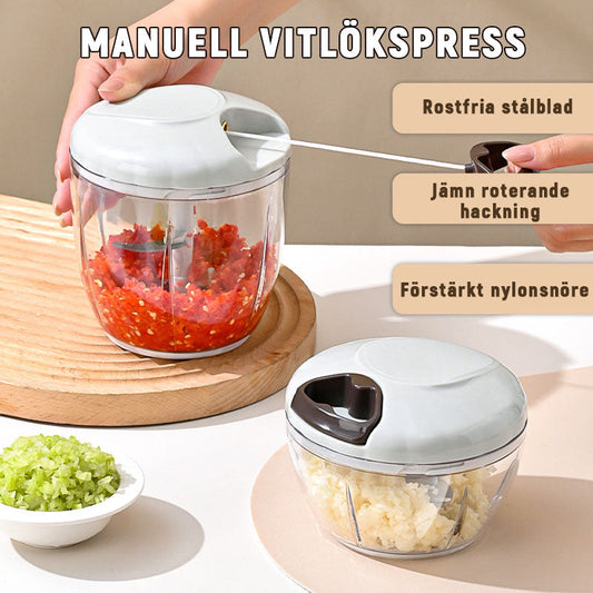 Manuell Vitlökspress