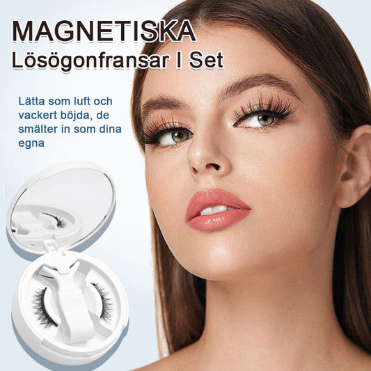 Magnetiska Lösögonfransar I Set