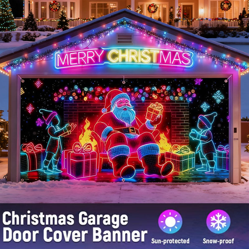 🔥UV-fluorescerande julbanner – Den perfekta bakgrunden för din julfest!🎄-🏆 Tidsbegränsat erbjudande ⚡💥