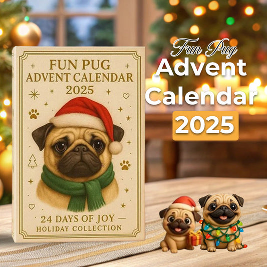 🐾🎄 Rolig mops-adventskalender 2025