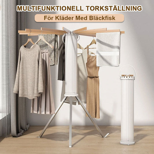 Multifunktionell Torkställning För Kläder Med Bläckfisk