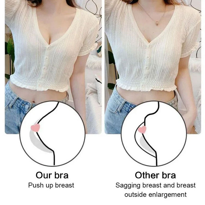 🎁Sista dagen 49% rabatt - Super samla bh| Trådlös Push-up BH👍Inga hängande bröst längre