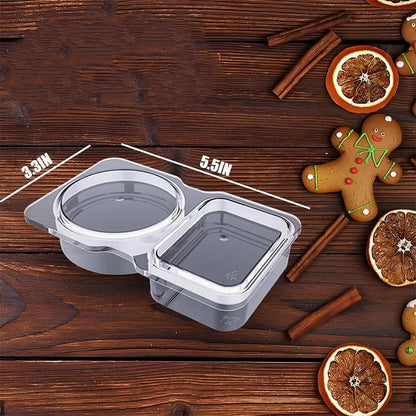 Kryddbehållare med två fack