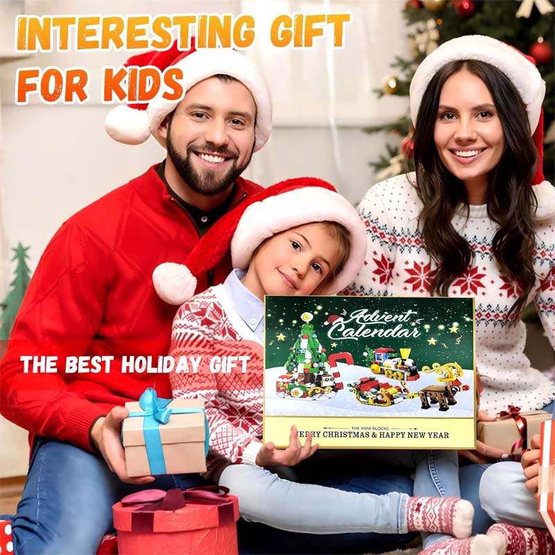 Jul Diy-Montering Byggkloss Blindlåda