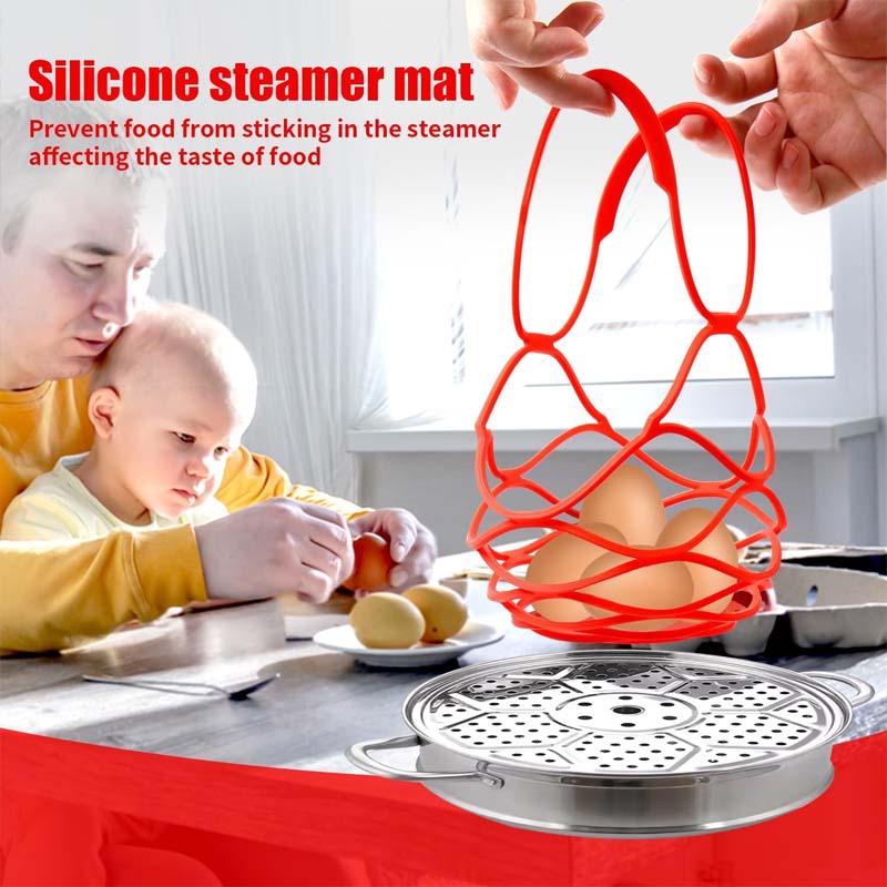 Multifunktionell förvaringspåse och organiserare i silikon