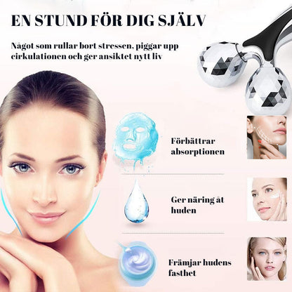 Manuell Ansiktsrullmassage