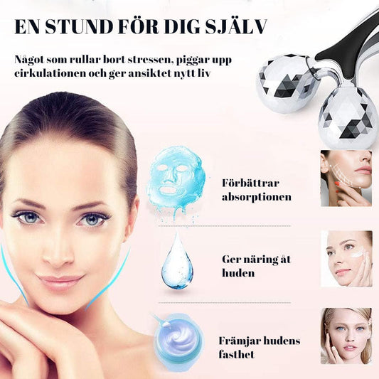Manuell Ansiktsrullmassage