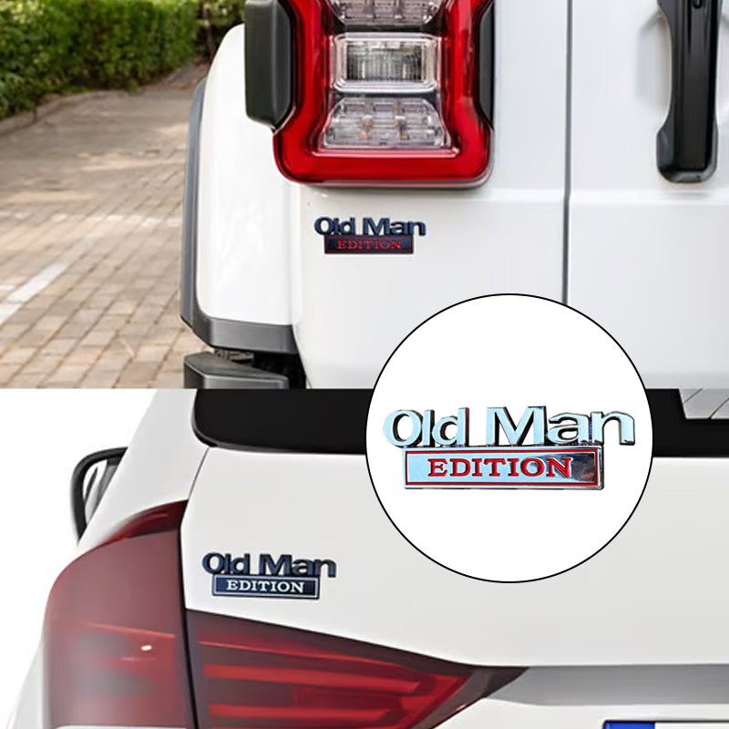 Bilmärken för seniorer/🚗 Old Man Edition-Autoemblem
