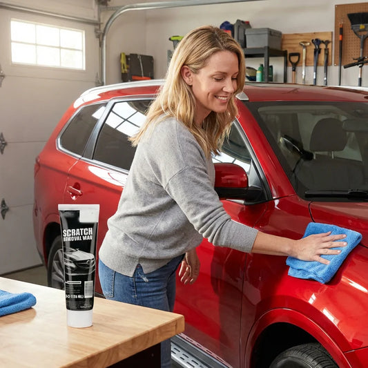 Autolack-Polierpaste zur Kratzerreduzierung – Für schwarze & helle Lacke 🚗✨