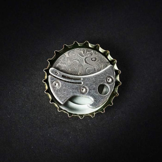 Mini titanium compacte flesopener en EDC-snijder