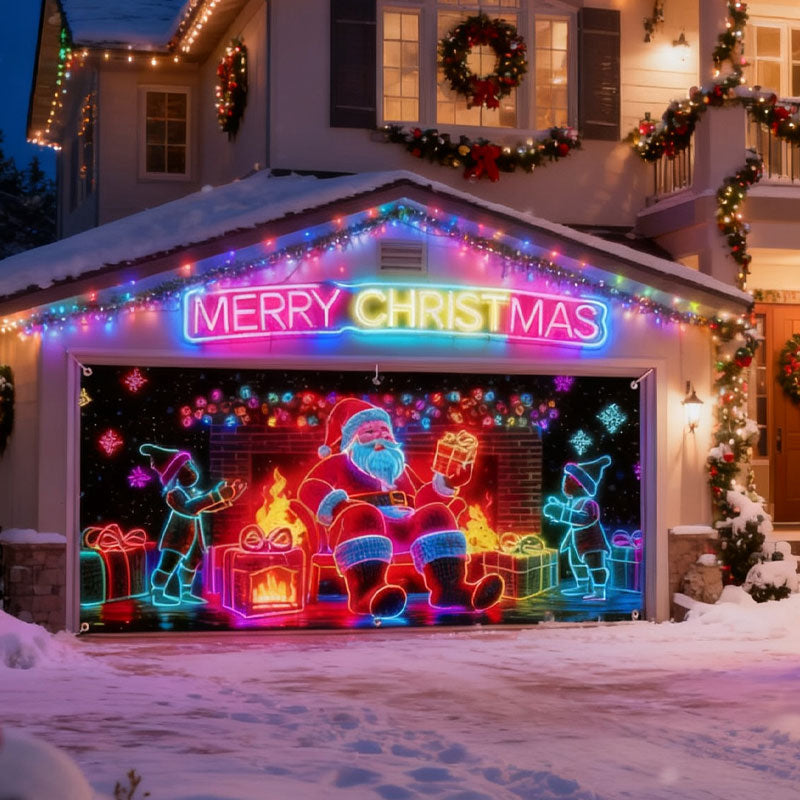 🔥UV-fluorescerande julbanner – Den perfekta bakgrunden för din julfest!🎄-🏆 Tidsbegränsat erbjudande ⚡💥