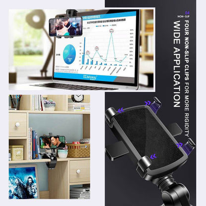 Multifunktionell Dashboard Clip-on Biltelefonhållare